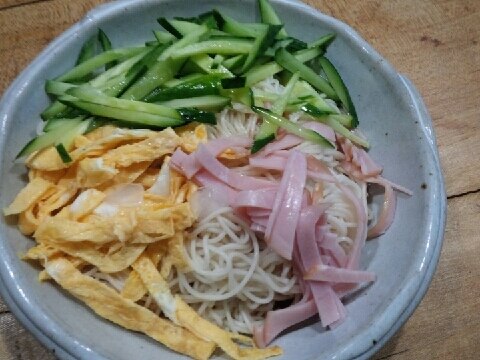 おかずがうれしいそうめん